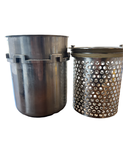 Mesh Filtration & Locking Stainless Cup (25u and 5u)
