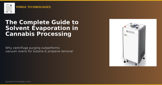 The complete guide to solvent evaporation in botanical processing - Purge Technologies