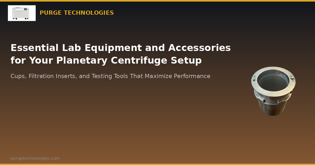 Essential Lab Equipment and Accessories for Your Planetary Centrifuge Setup