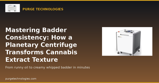 How a planetary centrifuge transforms botanical material texture and consistency