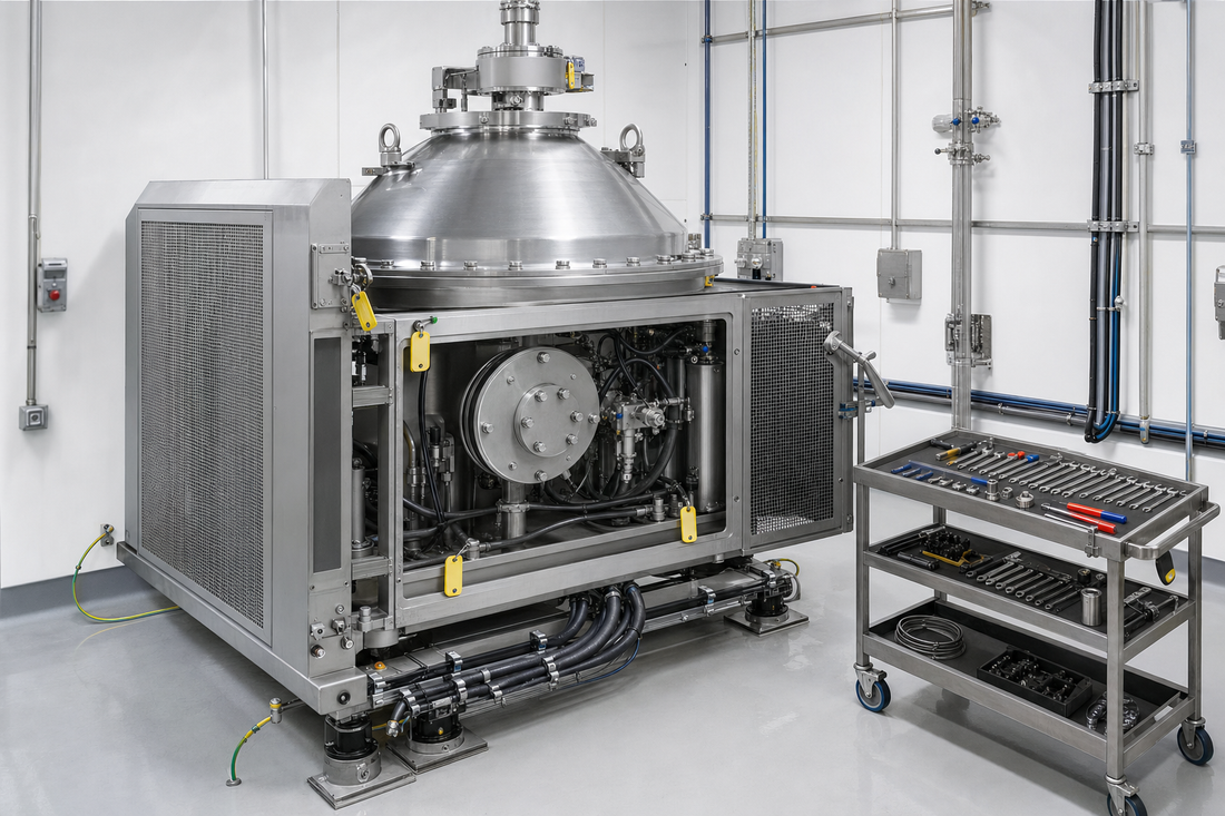 Centrifuge maintenance routines improve safety, uptime, and performance in industrial processing facilities.