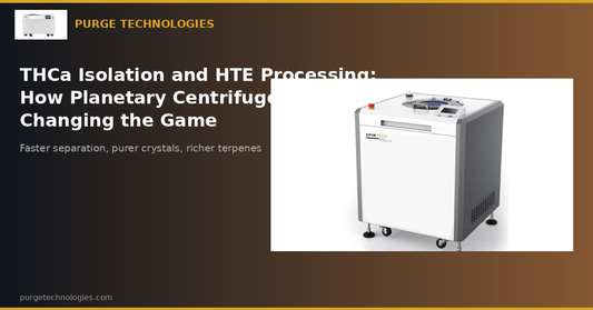 Refined material isolation and high-value processing with a Spin Tech planetary centrifuge