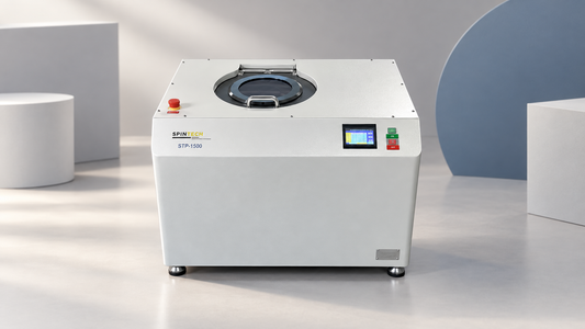 planetary centrifuge vs basket centrifuge comparison featuring the Spin Tech STP-1500