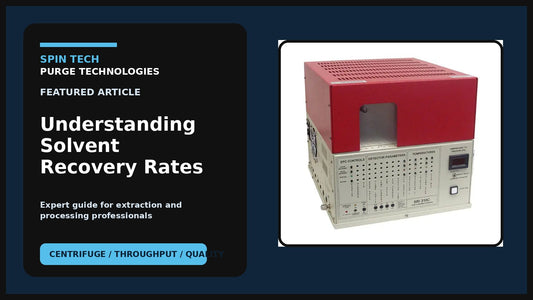 Understanding Solvent Recovery Rates in Centrifuge-Based Post-Processing - featured image