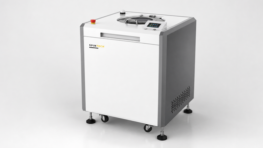 Spin Tech centrifuge specs and capacity options for the STP-1500 and STP-3000.